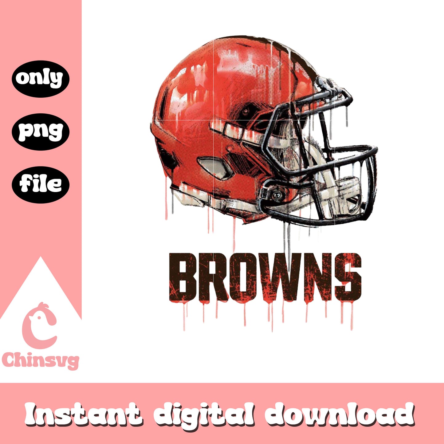 Football hemet Browns team png, Cleveland Browns nfl png
