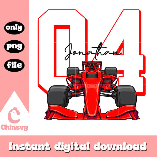 Formula 1 jonathan 04 design png, jonathan car​ png, trending png