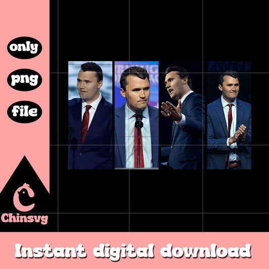 Frame charlie kirk design png, rip charlie kirk png, american freedom png
