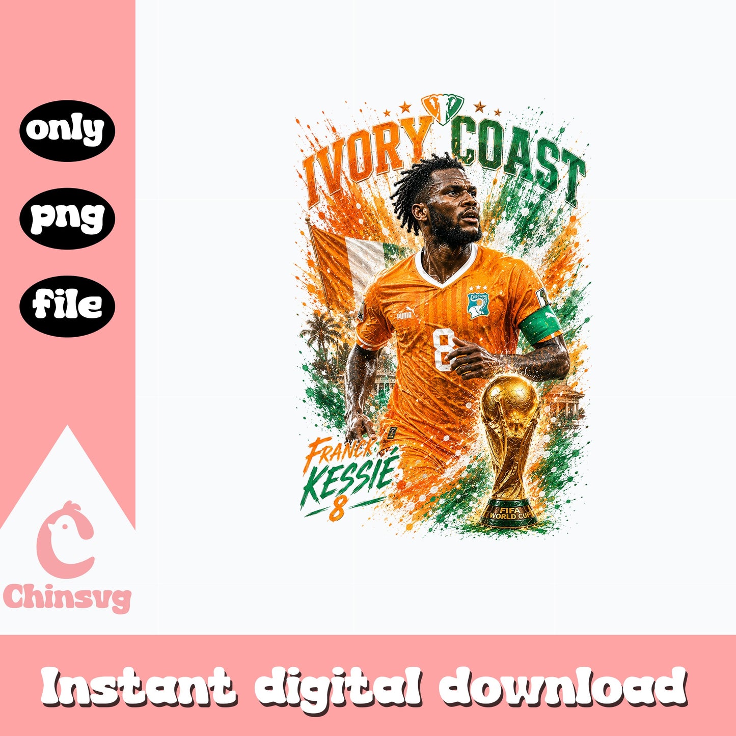 Franck Kessie Ivory Coast PNG, Soccer Player PNG, Football PNG