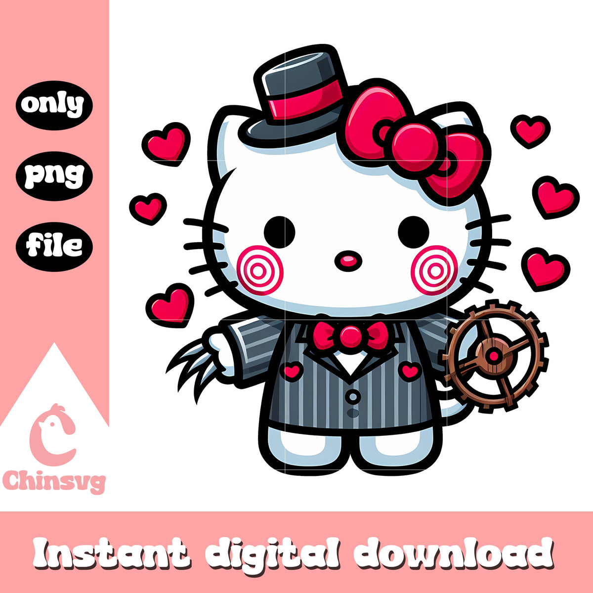 Freddy Krueger hello kitty costume png, horror movies png – Chinsvg
