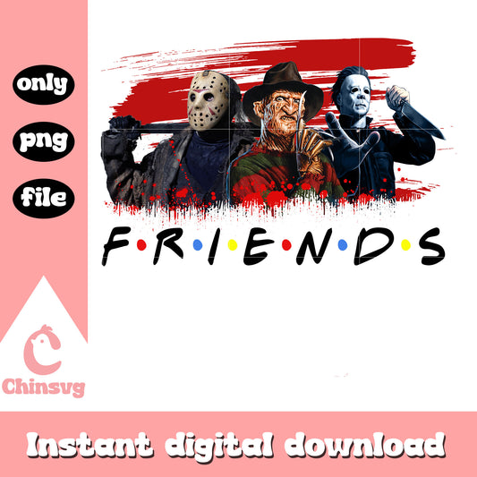 Friends horror krueger jason michael png, krueger jason michael png