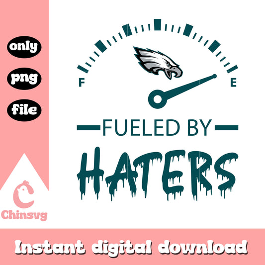 Fueled by haters Philadelphia Eagles design svg, nfl logos svg