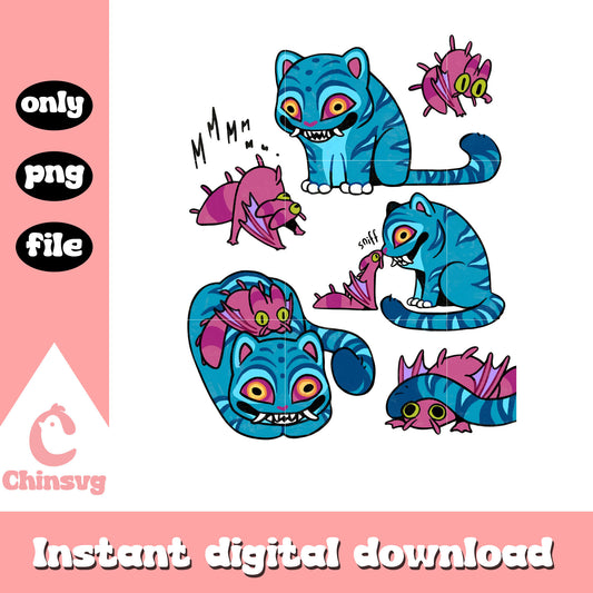 Funny kpop demon hunters derpy design png, demon huntrix png