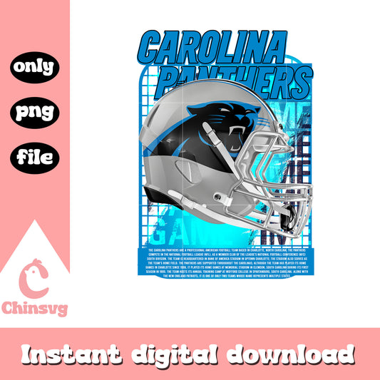 Game time carolina panthers png, carolina panthers nfl​​ png