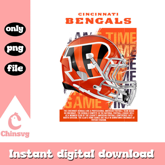 Game time cincinnati bengals png, cincinnati bengals nfl​​ png