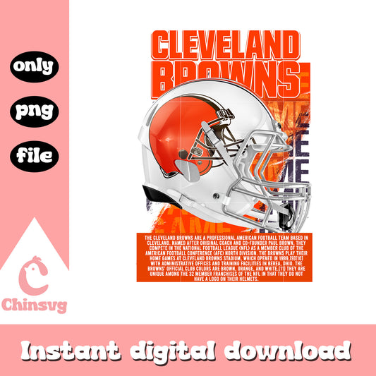 Game time cleveland browns png, browns football nfl​ png