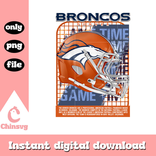 Game time denver bronco png, nfl denver broncos​ png