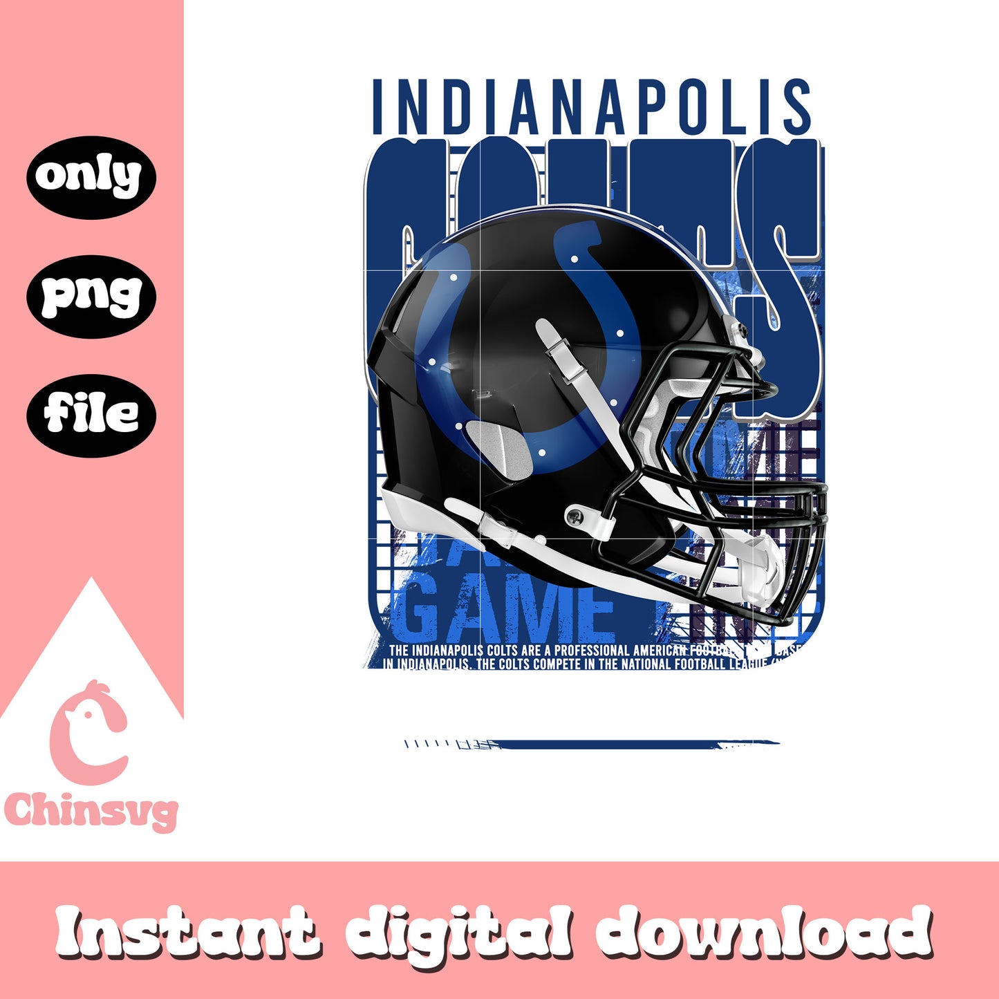 Game time football colts png, nfl indianapolis colts​​​​ png