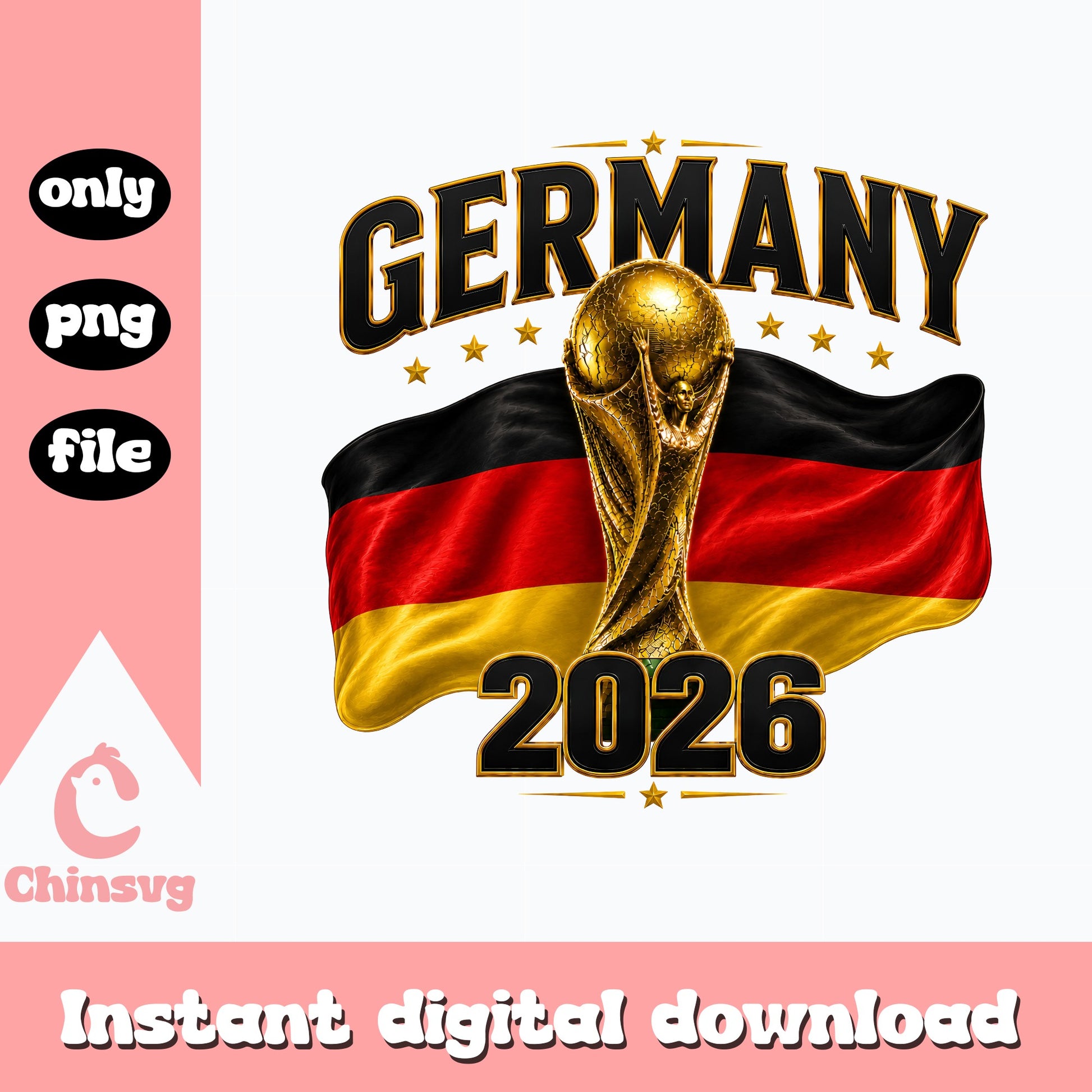 Germany 2026 World Cup PNG, Germany Football Flag, Soccer PNG
