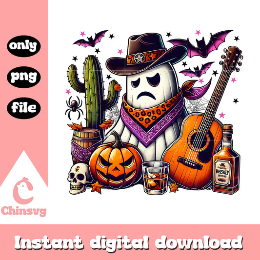 Ghostface pumpkin halloween vibes design png, ghostface character png