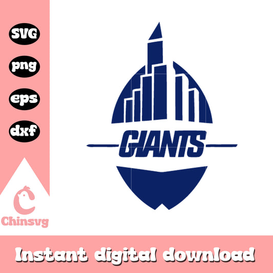 Giants american football team nfl svg, new york giants logo images svg