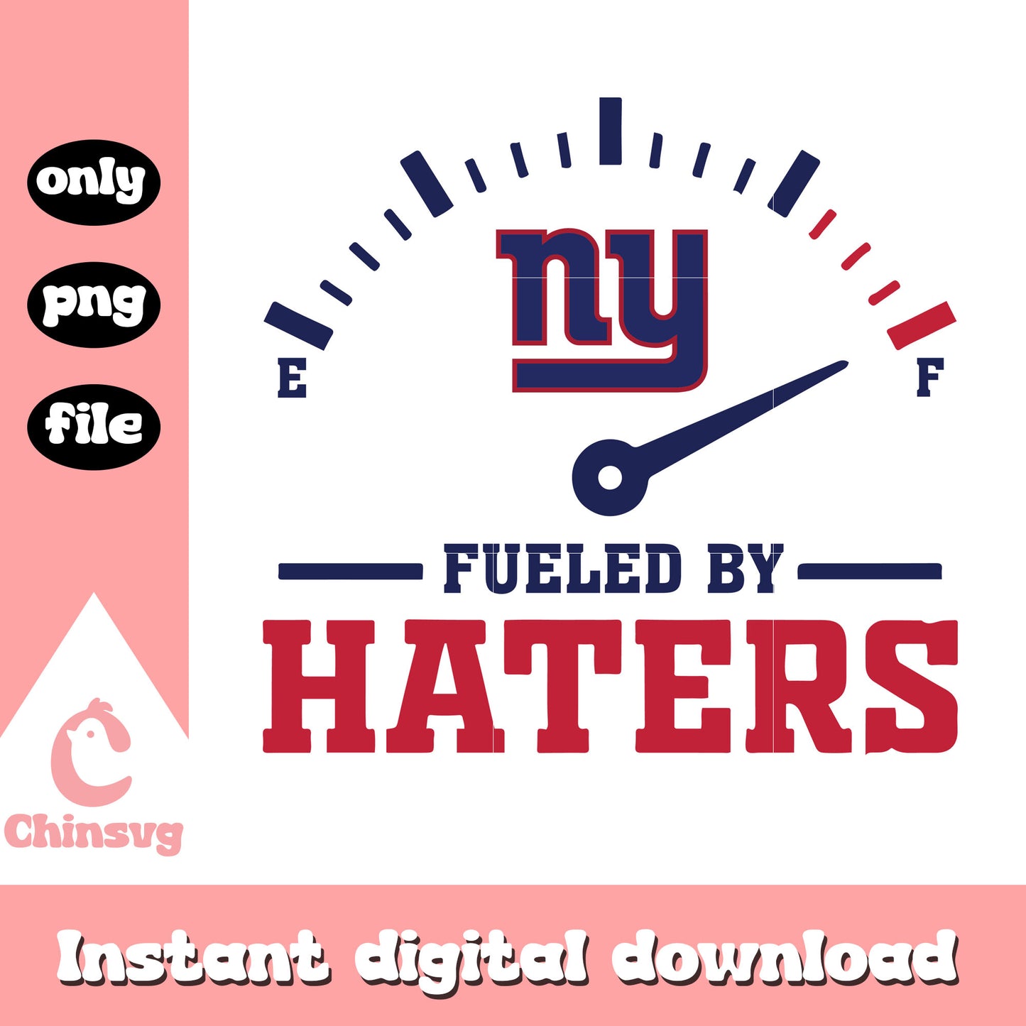 Giants ny fueled by haters design svg, ny giants ny svg