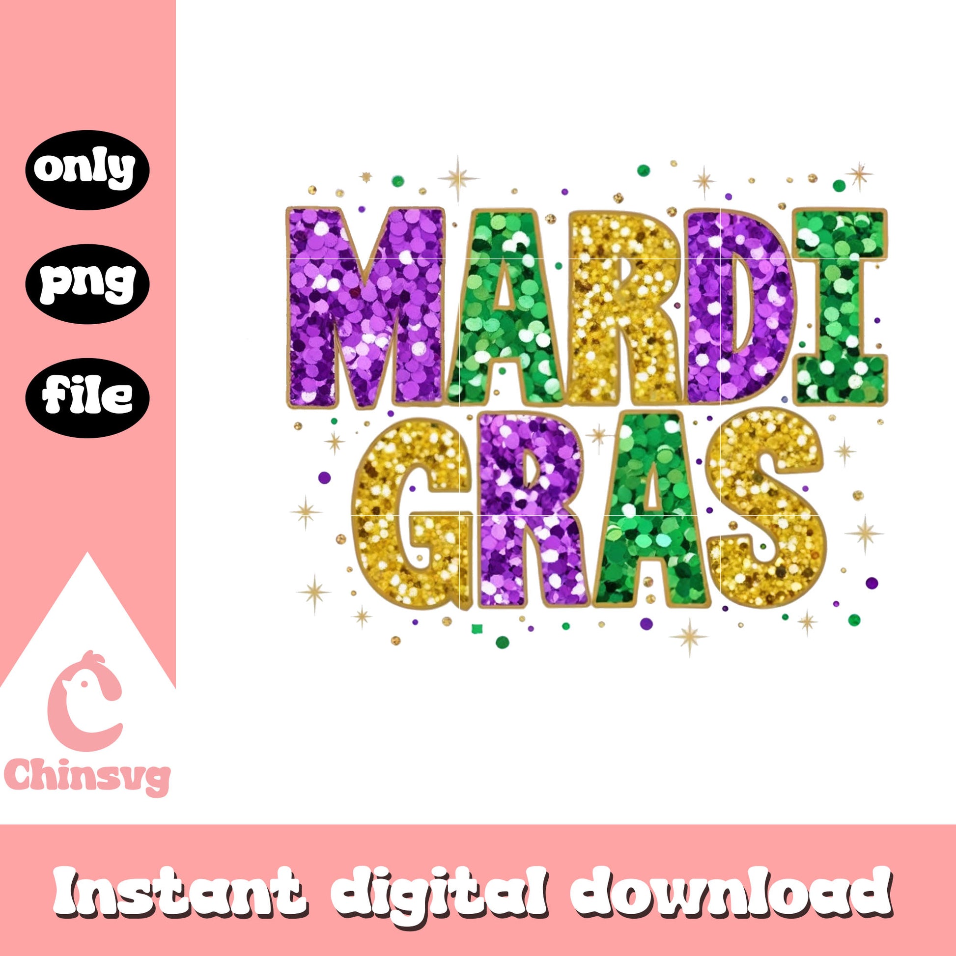 Glitter design mardi gras png, when is mardi gras 2026​ png