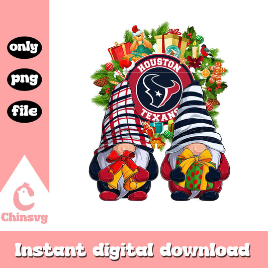 Gnome christmas houston texans png, nfl houston texans​ png