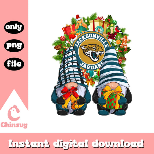 Gnome christmas jacksonville jaguars png, jaguars football​ png