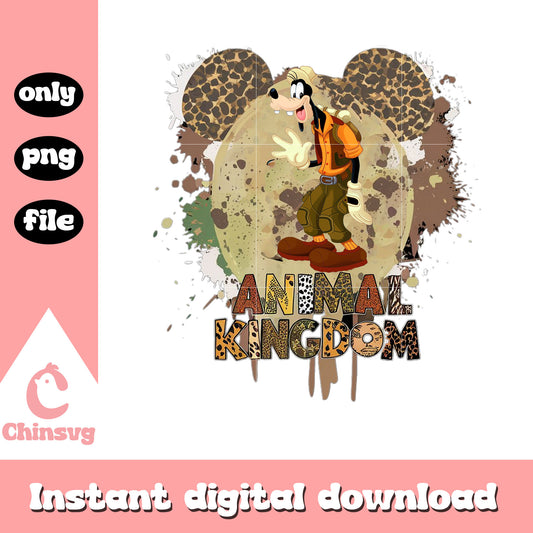 Goofy dog mickey head animal kingdom png, animal kingdom png