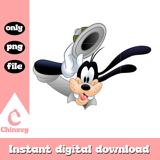 Goofy head disney png, disney safari png, mickey mouse movie png