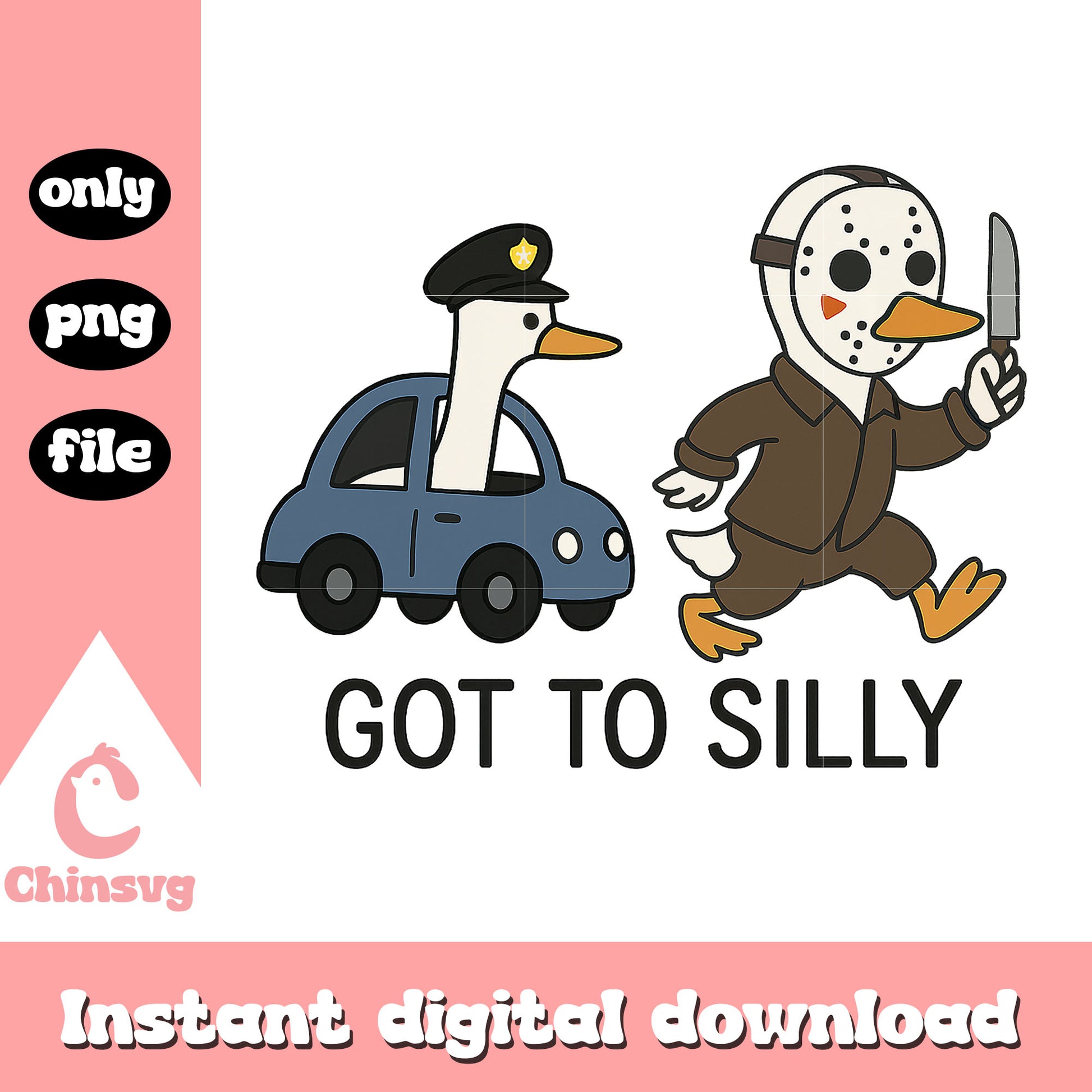 Goose jason voorhees got to silly png, friday the 3th png