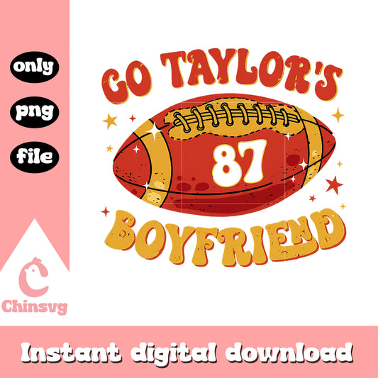 Go taylor's boyfriend football png, taylor engagement png
