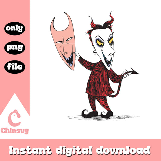 Gothic lock character design png, jack skellington movie png