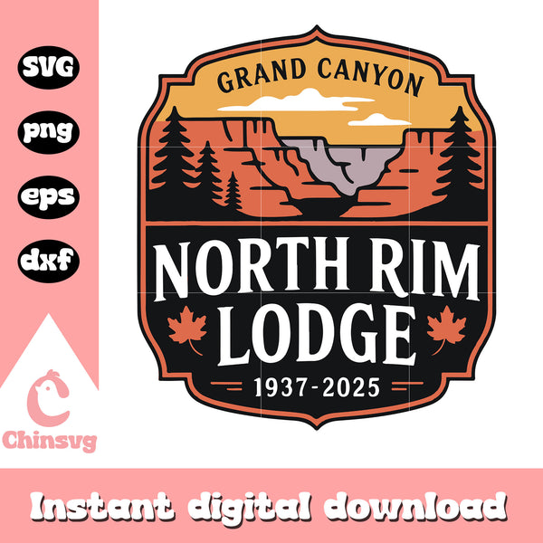 Grand canyon north rim lodge 1937 2025 svg, grand canyon hotels svg ...