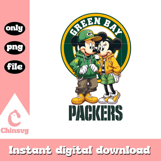 Green digital disney packers png, green bay packers news​​​ png