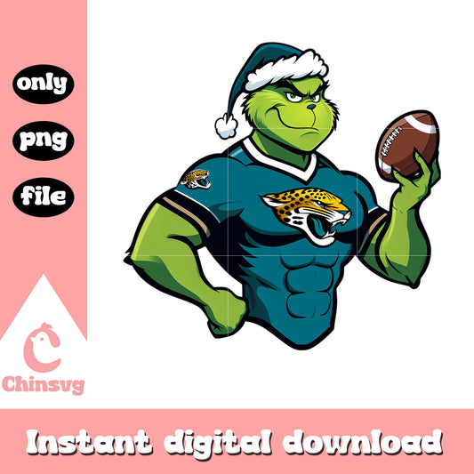Green hat grinch jaguars png, nfl jacksonville jaguars​​​ png