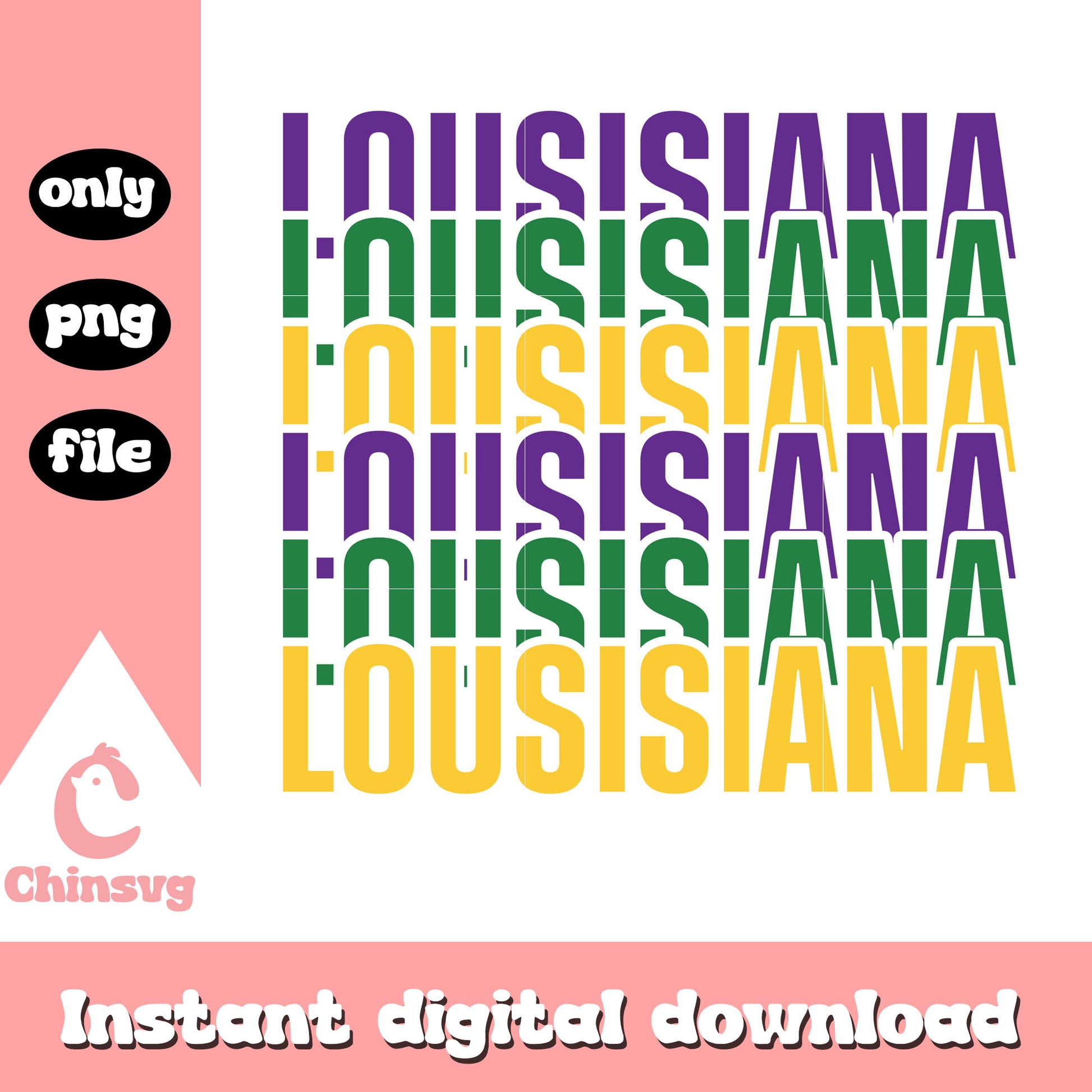 Green louisiana mardi gras png, new orleans pride parade​ png