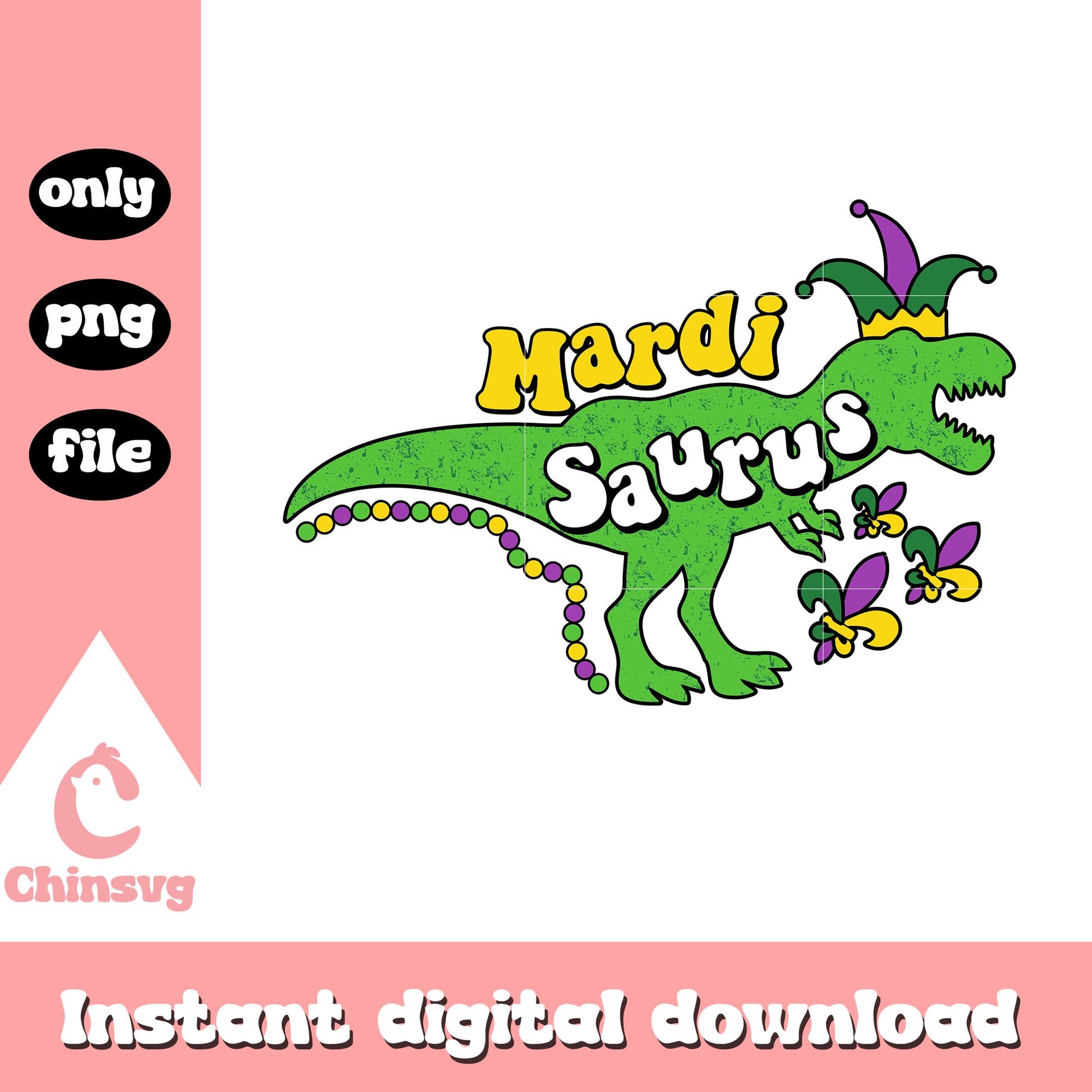 Green saurus mardi gras png, parade schedule new orleans​ png