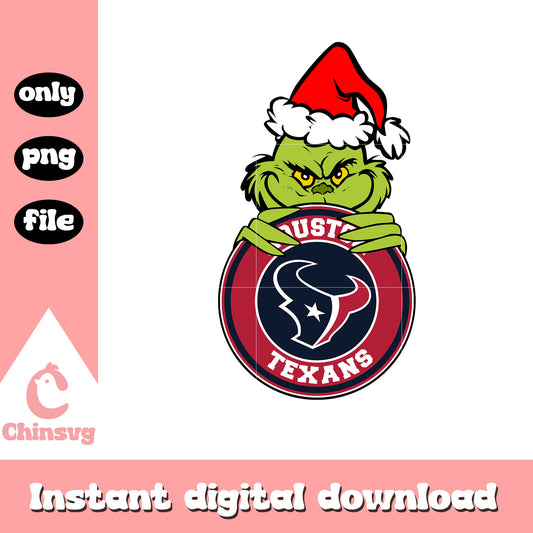Grinch christmas houston texans png, nfl houston texans png