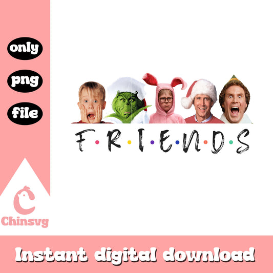 Grinch movie christmas friends png, grinch cartoon characters​ png