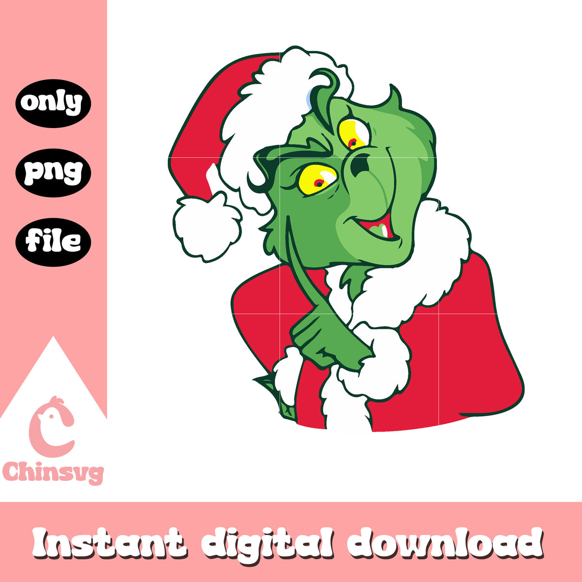 Grinch santa christmas animated png, grinch christmas images​ png