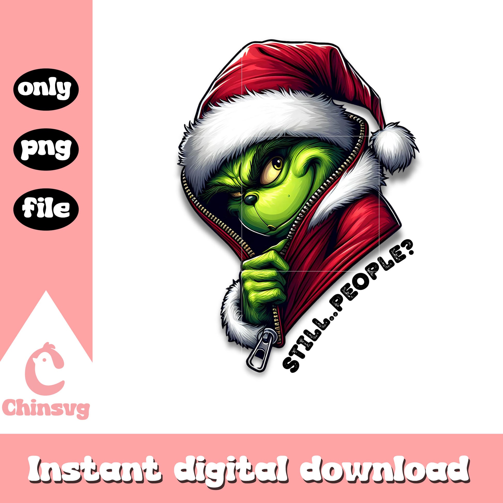 Grinch santa hat still people png, when is christmas png