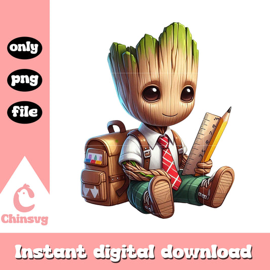 Groot marvel go to school png, school shooting today png