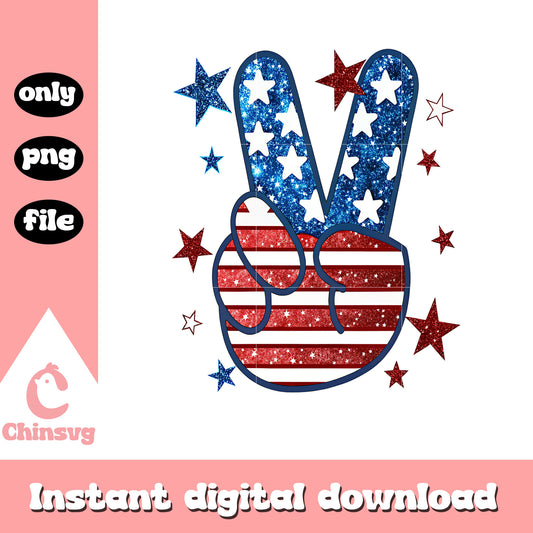 Groovy 4th of july say hi design png, independence 4th of july png