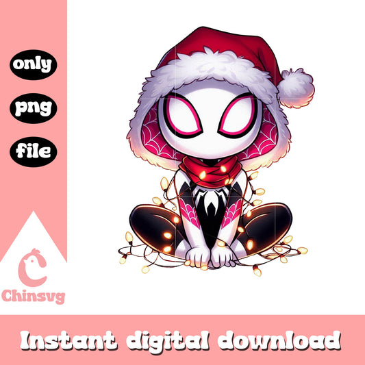Gwen christmas decorations png, christmas light near me png