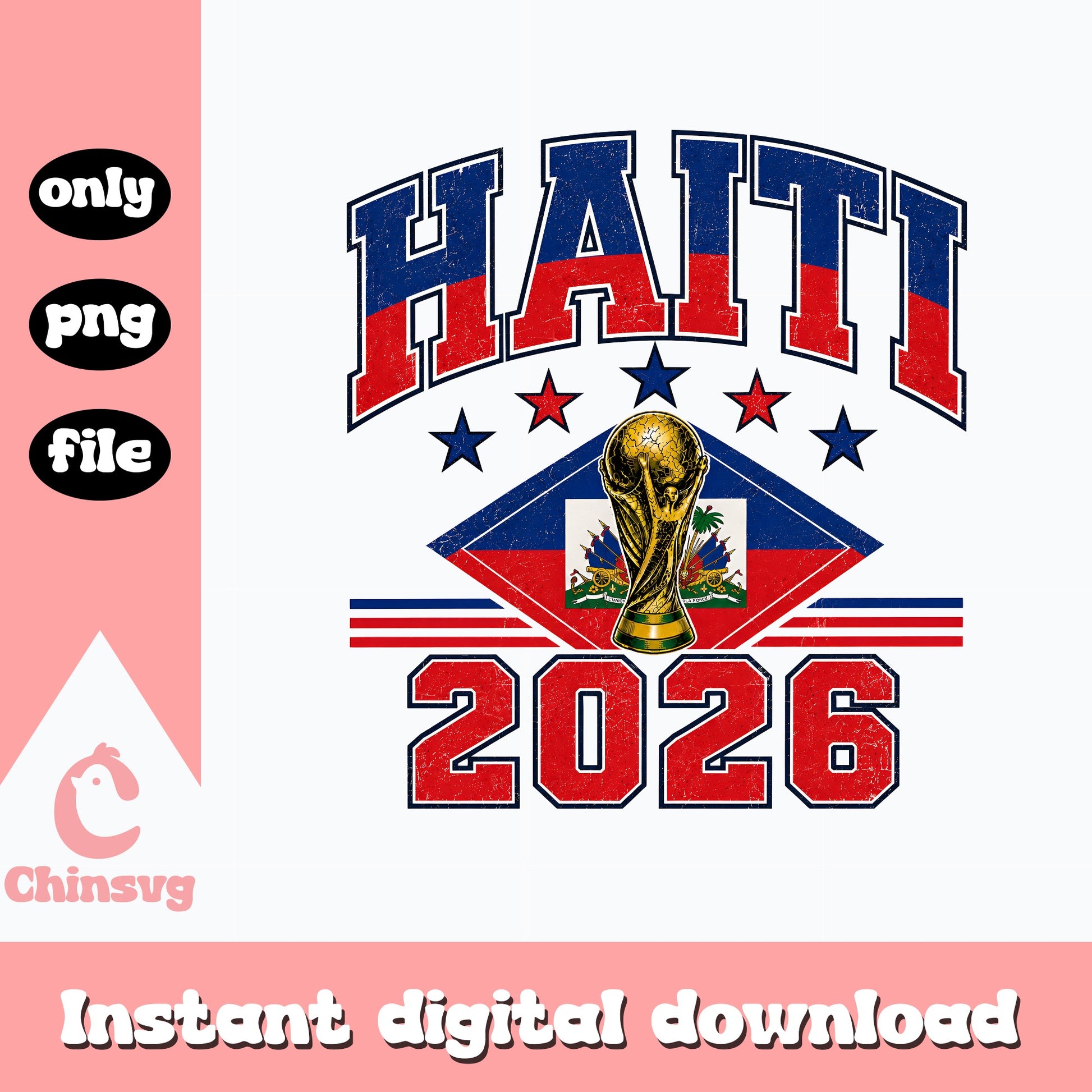 Haiti 2026 World Cup PNG, Haiti Football Soccer, Haiti Flag PNG