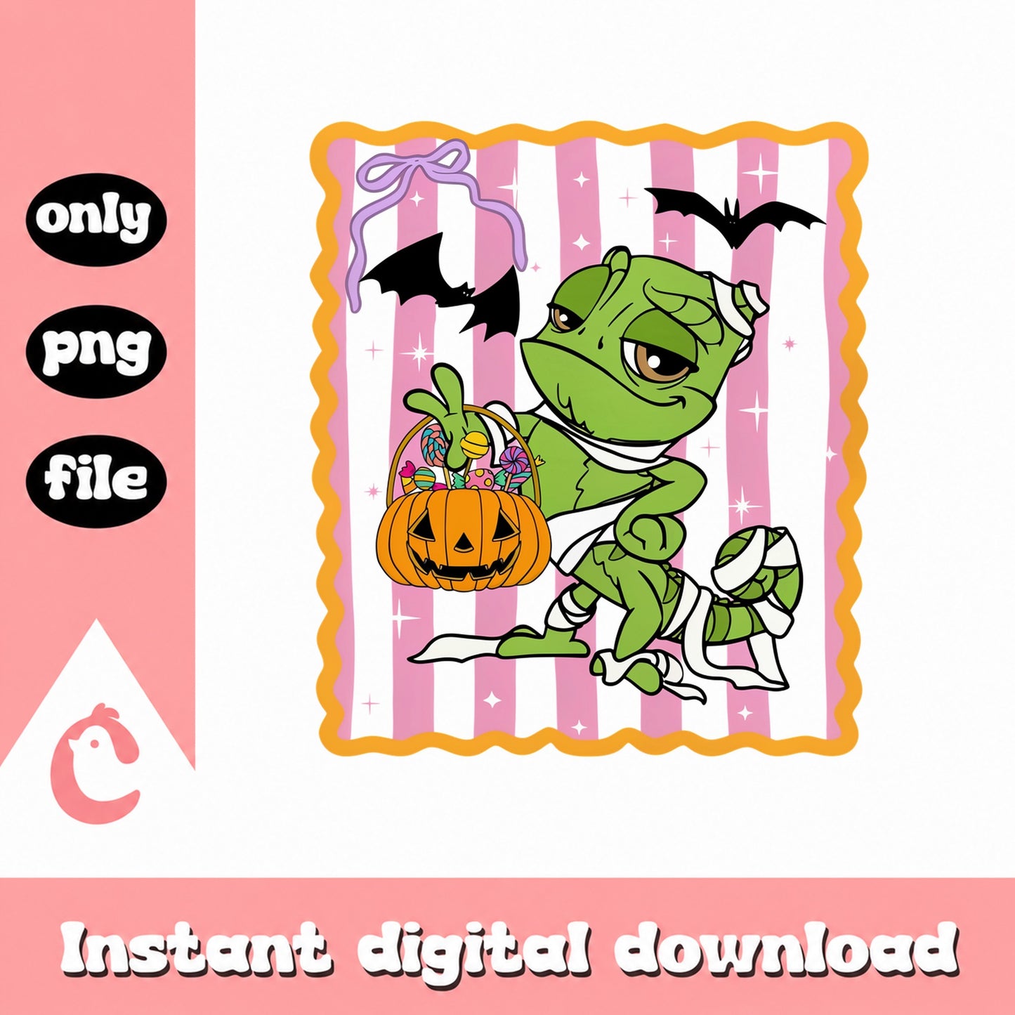 Halloween Mummy Pumpkin Candy PNG, Trick Or Treat, Spooky PNG