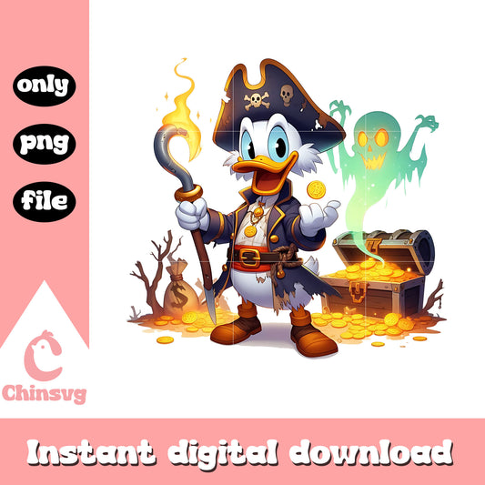 Halloween donald duck design png, disney donald duck movie png