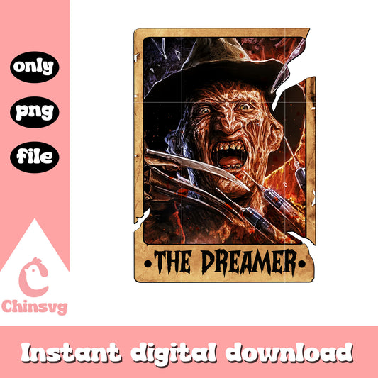 Halloween freddy krueger the dreamer png, horror movies png