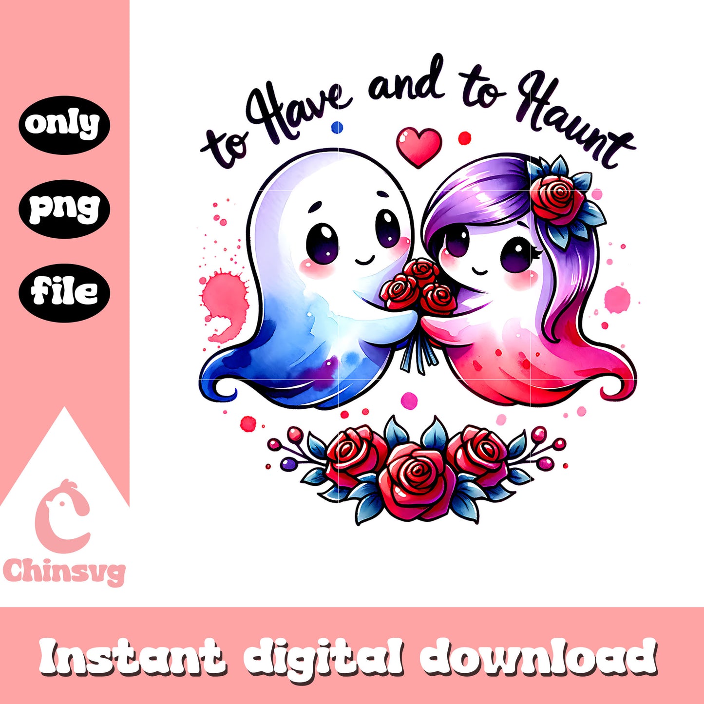 Halloween ghost to have to haunt png, spooky ghost png