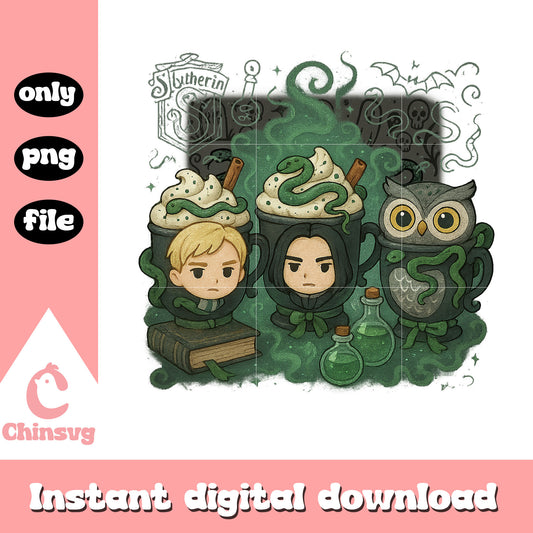 Halloween harry potter cups gothic clipart png, harry potter art png