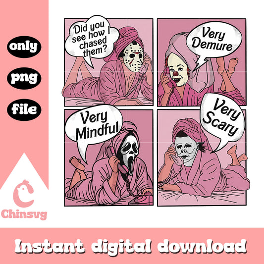 Halloween horror collage picture design png, halloween drawings png