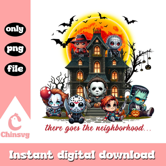 Halloween killers there goes the neighborhood png, halloween kills png,, horror film png