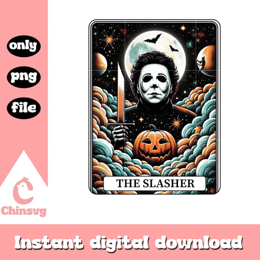 Halloween michael myers tarot card png, a time to kill cast png
