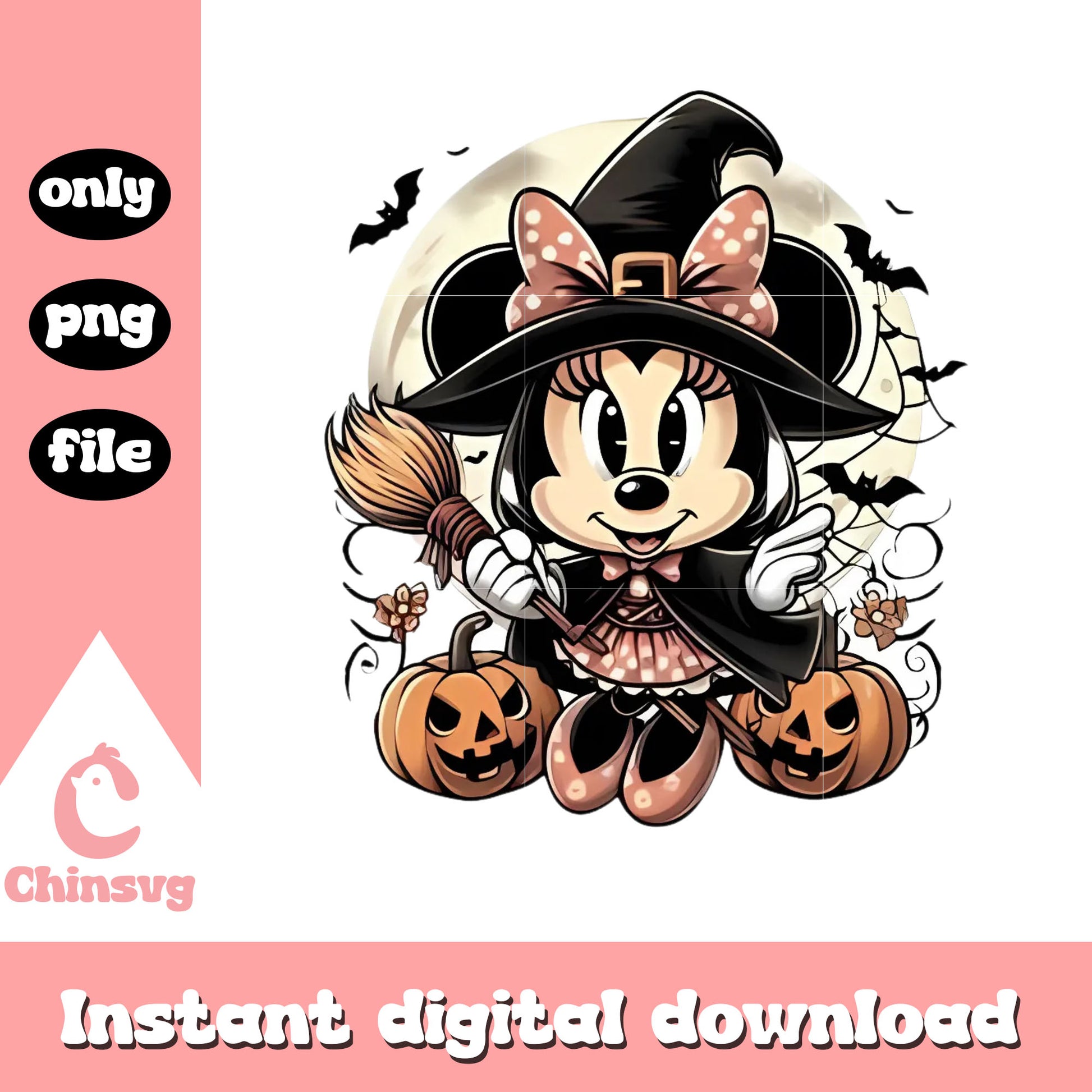 Halloween mickey costume drawing png, the witch png