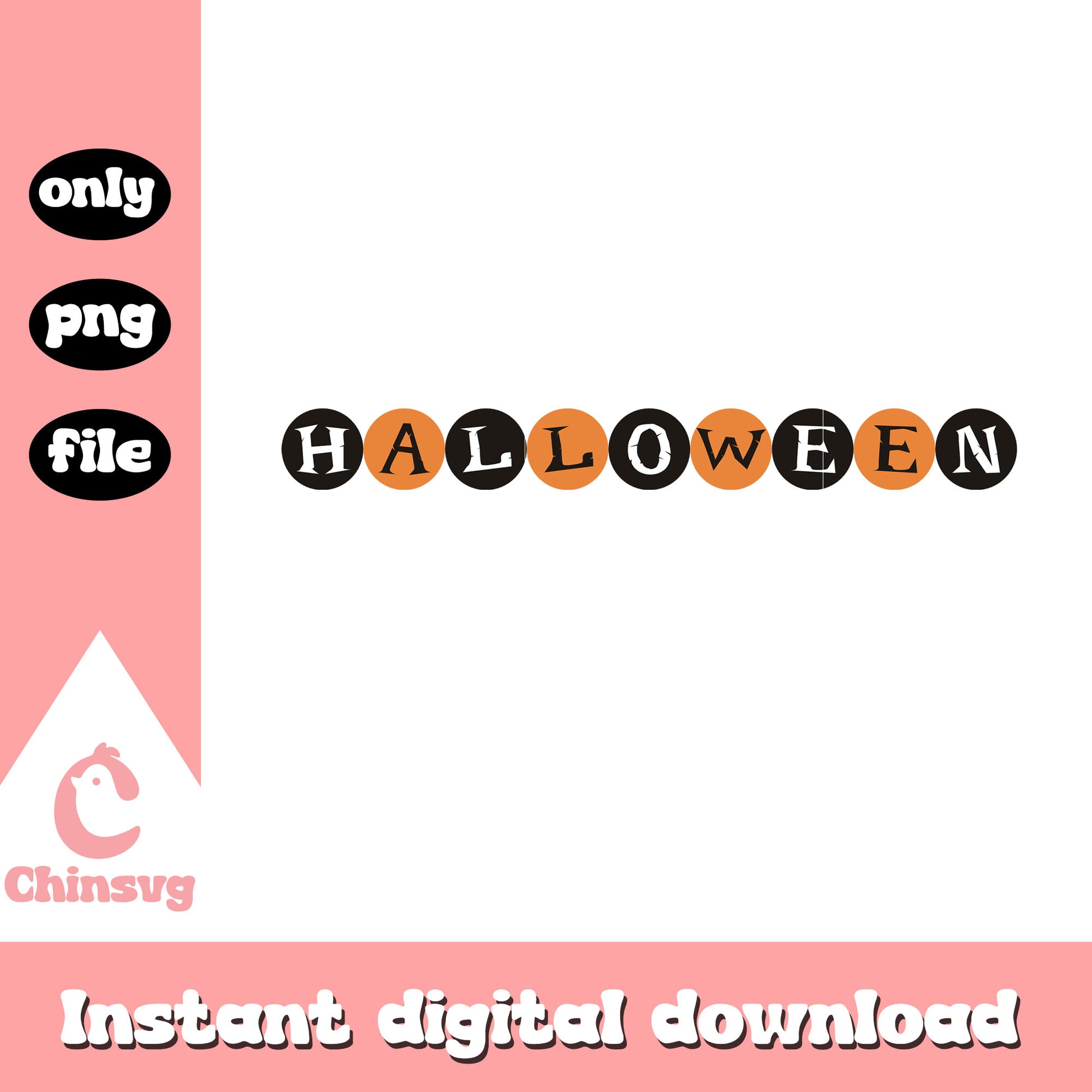Halloween text design png, halloween vibes png
