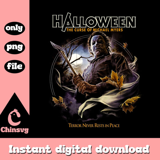 Halloween the curse of Michael Myers png, halloween movies png