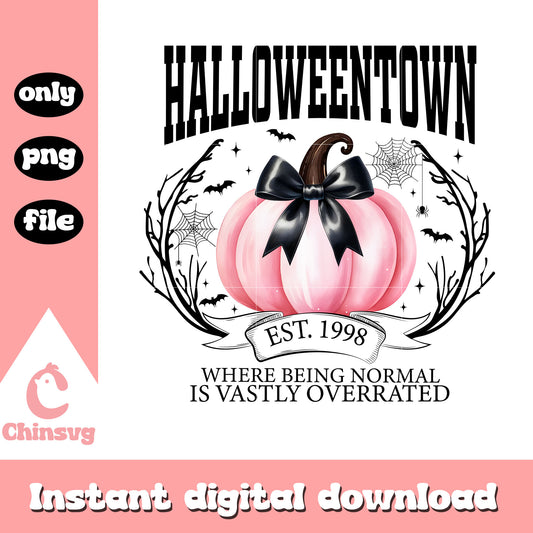 Halloweentown halloween pumpkin design png, pumpkin png